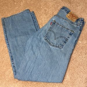 Levi’s distressed jeans